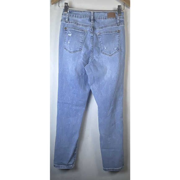 Judy Blue Jeans 3 / 26 JB82281-JSMD Boyfriend Fit Stretch Distressed Denim - Picture 5 of 12